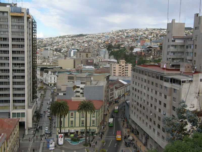 In Valparaiso (Paradiestal) - UNESCO Weltkulturerbe